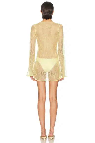 Oséree Lace O Gem Kaftan Dress | Thumbnail 3
