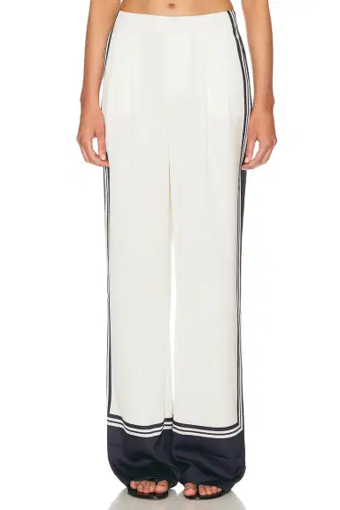 SEROYA Marlowe Satin Pant | Thumbnail 2 SEROYA Marlowe Satin Pant | Thumbnail 2