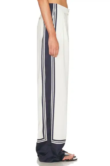 SEROYA Marlowe Satin Pant | Thumbnail 3 SEROYA Marlowe Satin Pant | Thumbnail 3