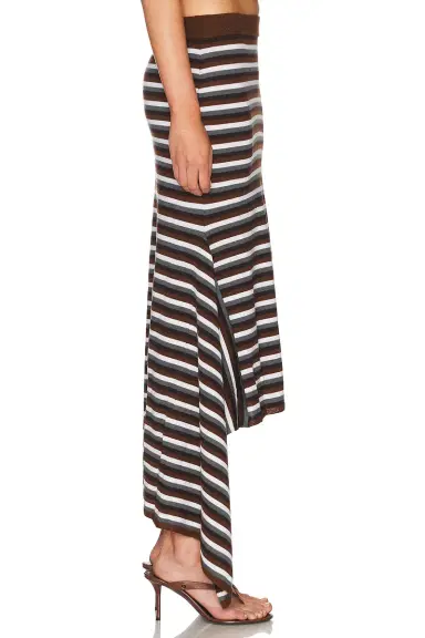 Monse Stripe Cascade Skirt | Thumbnail 3 Monse Stripe Cascade Skirt | Thumbnail 3