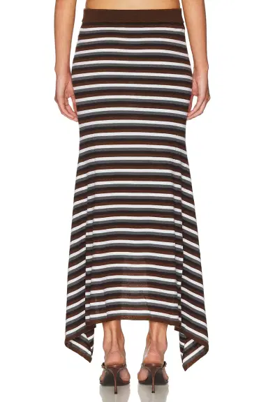 Monse Stripe Cascade Skirt | Thumbnail 4 Monse Stripe Cascade Skirt | Thumbnail 4