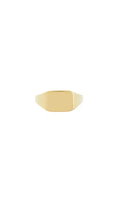 MÉGA Signet Pinky Ring | Thumbnail 4