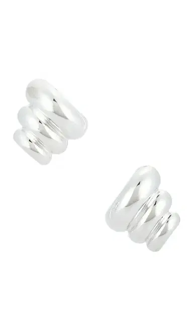 MÉGA Croissant Earrings | Thumbnail 3