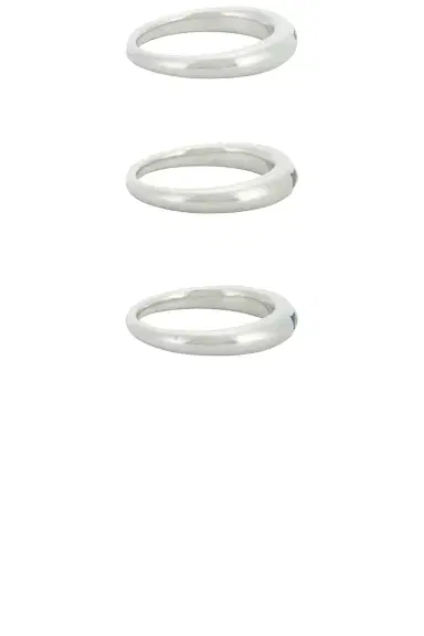 MÉGA Gypsy Blue Stacked Ring | Thumbnail 5