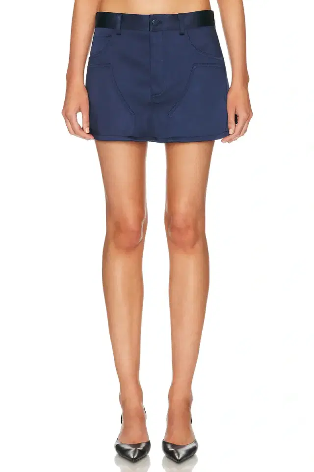 RENGGLI Satin Cargo Skirt