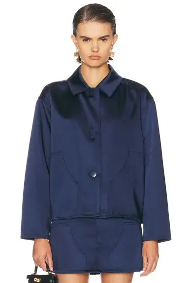 RENGGLI Satin Jacket | Thumbnail 1