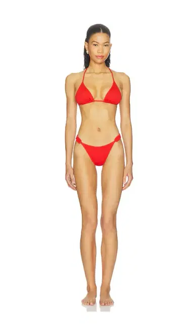 Vix Swimwear x Rosie Huntington-Whiteley Swimwear Alix Cheeky Bikini Bottom | Thumbnail 4