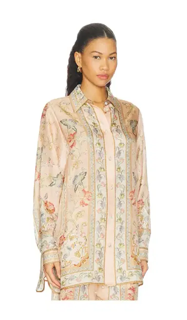 Zimmermann Roselight Relaxed Shirt | Thumbnail 2