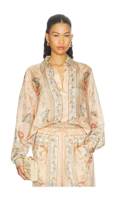 Zimmermann Roselight Relaxed Shirt | Thumbnail 1