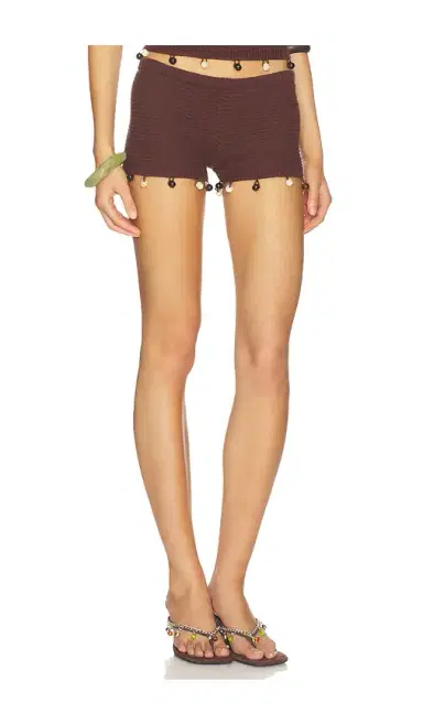 Runaway The Label Bailee Mini Knit Shorts | Thumbnail 2