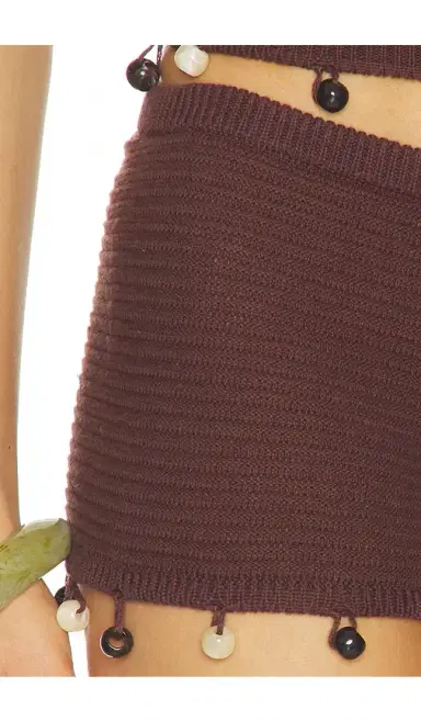 Runaway The Label Bailee Mini Knit Shorts | Thumbnail 6