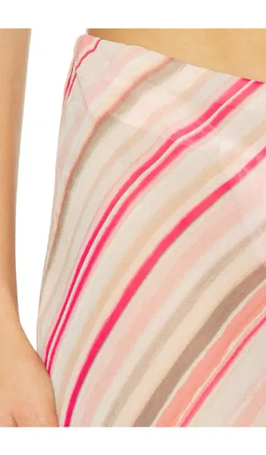 Runaway The Label Cyrus Low Waist Sheer Maxi Skirt | Thumbnail 6
