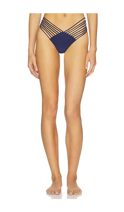 Luli Fama Cosita Buena Strappy Brazilian Ruched Back Bottom