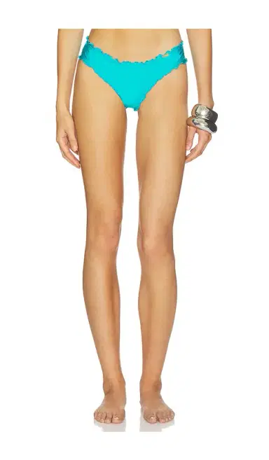 Luli Fama Cosita Buena Wavy Brazilian Ruched Bottom | Thumbnail 1 Luli Fama Cosita Buena Wavy Brazilian Ruched Bottom | Thumbnail 1