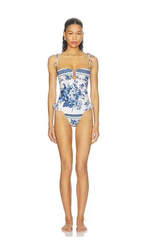 Montce Petal Ruffle One-piece