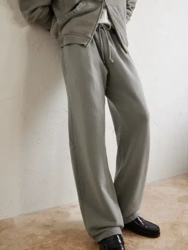 Cherry Los Angeles Cotton-Fleece Drawstring Sweatpants - Men | Thumbnail 5 Cherry Los Angeles Cotton-Fleece Drawstring Sweatpants - Men | Thumbnail 5