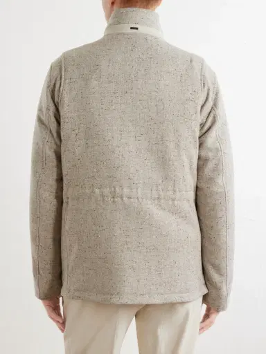 HERNO Virgin Wool-Tweed Field Jacket - Men | Thumbnail 4 HERNO Virgin Wool-Tweed Field Jacket - Men | Thumbnail 4