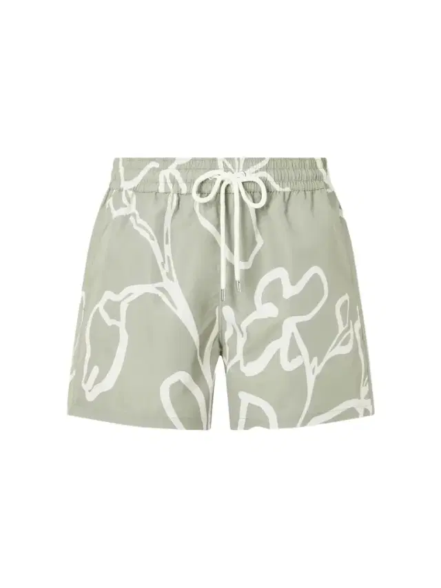 Frescobol Carioca Straight-Leg Printed Recycled Swim Shorts - Men