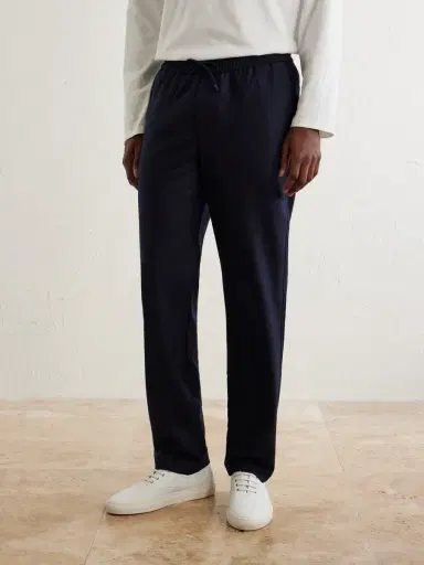 Sease Mindset Straight-Leg Stretch Virgin Wool-Flannel Trousers - Men | Thumbnail 3 Sease Mindset Straight-Leg Stretch Virgin Wool-Flannel Trousers - Men | Thumbnail 3