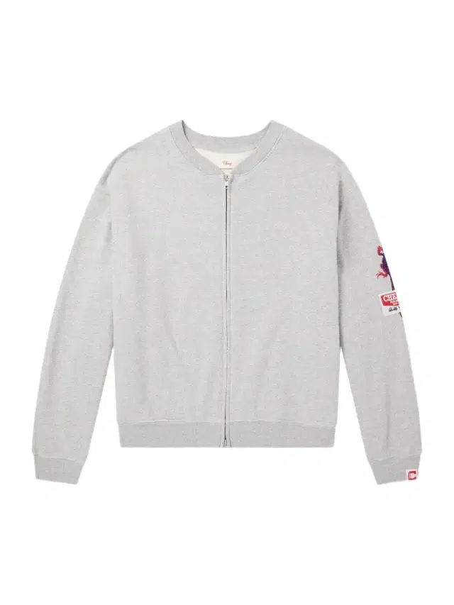 Cherry Los Angeles Logo-Embroidered Cotton-Jersey Zip-Up Sweatshirt - Men