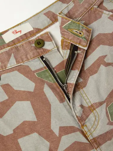 Cherry Los Angeles Wide-Leg Camouflage-Print Shorts - Men | Thumbnail 6