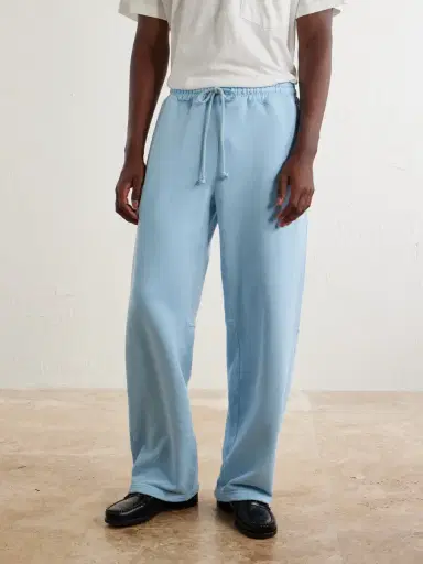 Cherry Los Angeles Cotton-Fleece Drawstring Sweatpants - Men | Thumbnail 3 Cherry Los Angeles Cotton-Fleece Drawstring Sweatpants - Men | Thumbnail 3