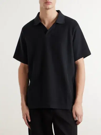 Frame Cotton-Piqué Polo Shirt - Men | Thumbnail 3