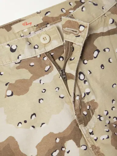 Cherry Los Angeles Wide-Leg Camouflage-Print Cotton Trousers - Men | Thumbnail 6