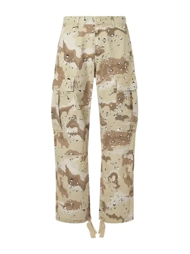 Cherry Los Angeles Wide-Leg Camouflage-Print Cotton Trousers - Men