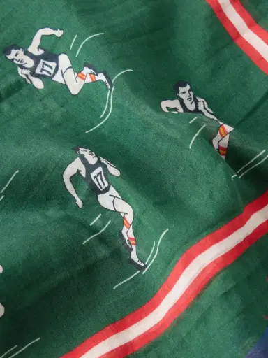 Drake's Printed Cotton and Silk-Blend Scarf - Men | Thumbnail 4