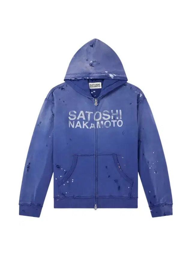 Satoshi Nakamoto Luke Logo-Printed Cotton-Fleece Zip-Up Hoodie - Men