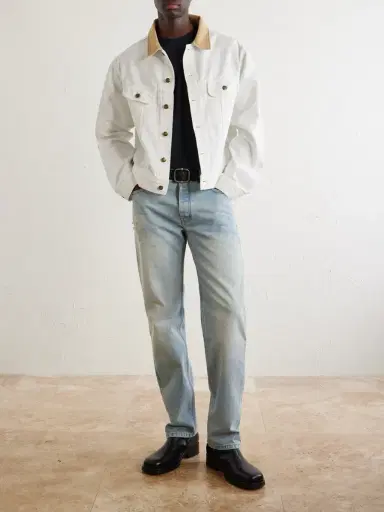 Cherry Los Angeles Straight-Leg Distressed Jeans - Men | Thumbnail 2 Cherry Los Angeles Straight-Leg Distressed Jeans - Men | Thumbnail 2
