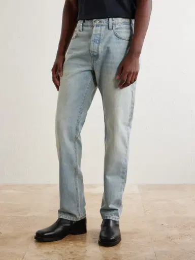 Cherry Los Angeles Straight-Leg Distressed Jeans - Men | Thumbnail 3 Cherry Los Angeles Straight-Leg Distressed Jeans - Men | Thumbnail 3