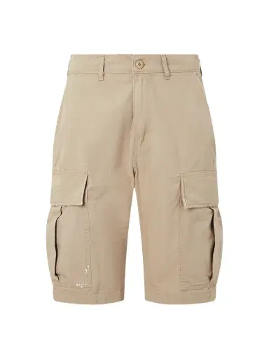 Cherry Los Angeles Wide-Leg Cargo Cotton Shorts - Men | Thumbnail 1