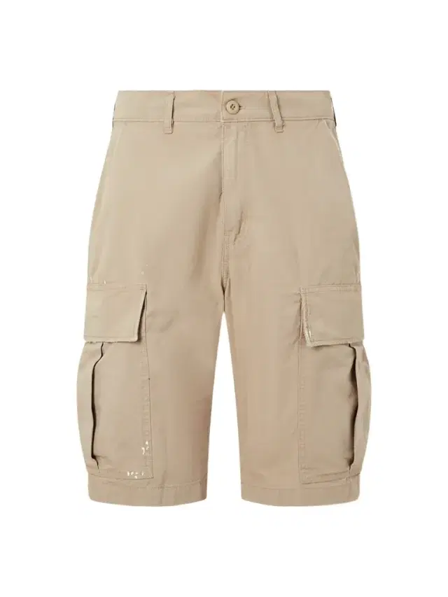 Cherry Los Angeles Wide-Leg Cargo Cotton Shorts - Men