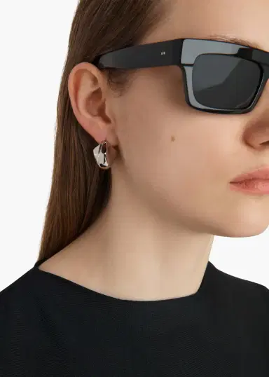 Khaite Small Lotus Earrings In | Thumbnail 3