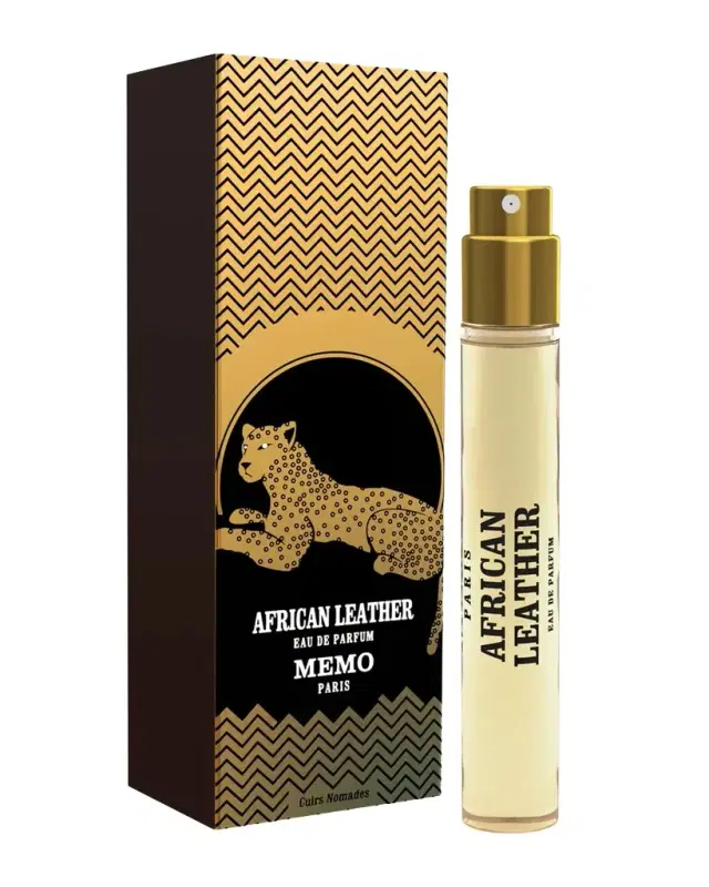 Memo Paris African Leather Travel Spray Refill, 0.3 oz.