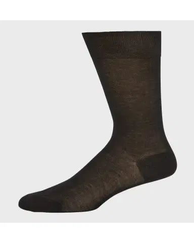 Bresciani Men's Knit Crew Socks | Thumbnail 3