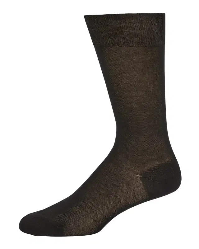 Bresciani Men's Knit Crew Socks