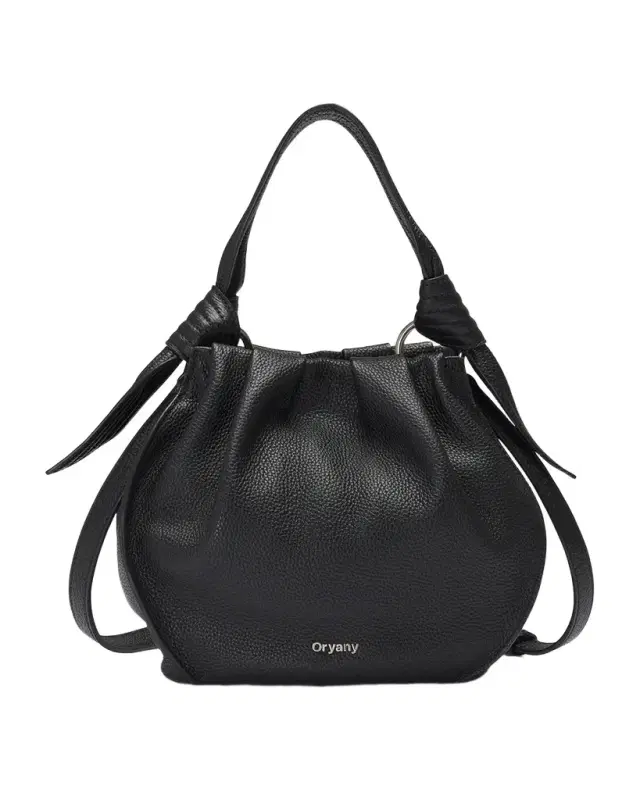Selena Leather Bucket Bag