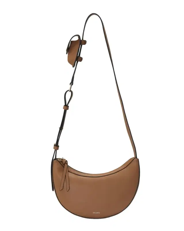 Oryany Rookie Half-Moon Leather Crossbody Bag