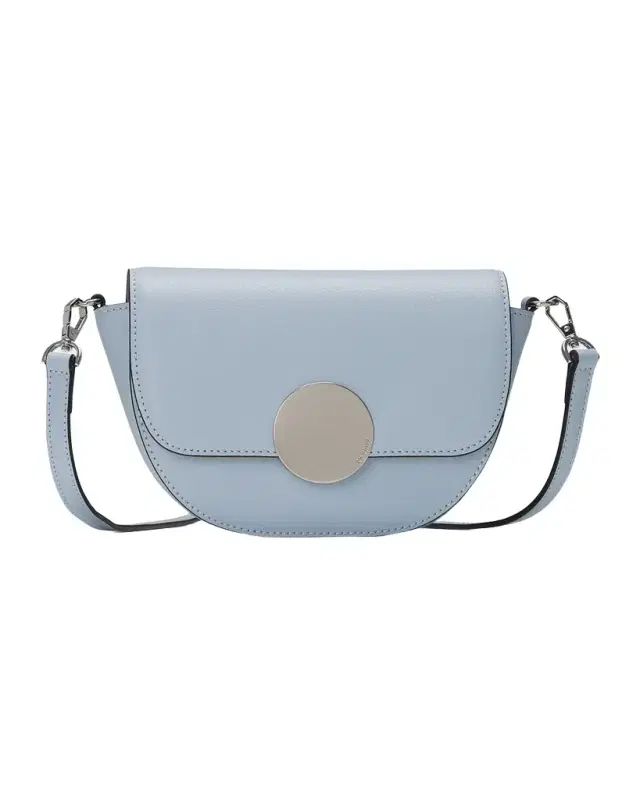 Lottie Saddle Leather Crossbody Bag
