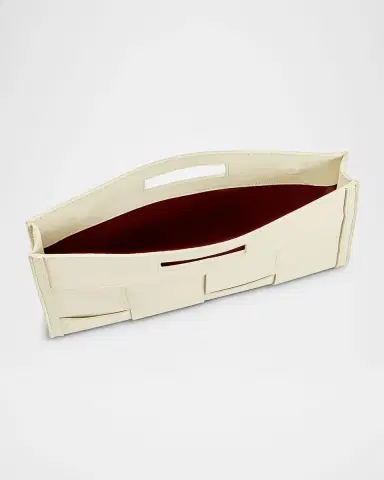 GiGi New York Remy Woven Leather Clutch Bag | Thumbnail 4 GiGi New York Remy Woven Leather Clutch Bag | Thumbnail 4