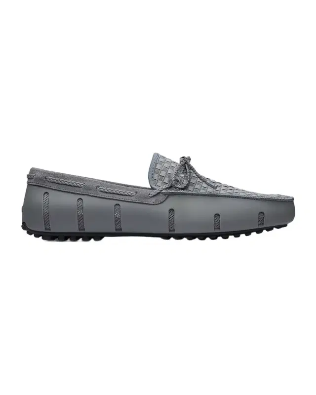 SWIMS Men's Woven Textile and Suede Drivers
