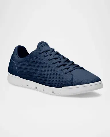 SWIMS Men's Breeze Tennis Knit Low-Top Sneakers | Thumbnail 2 SWIMS Men's Breeze Tennis Knit Low-Top Sneakers | Thumbnail 2