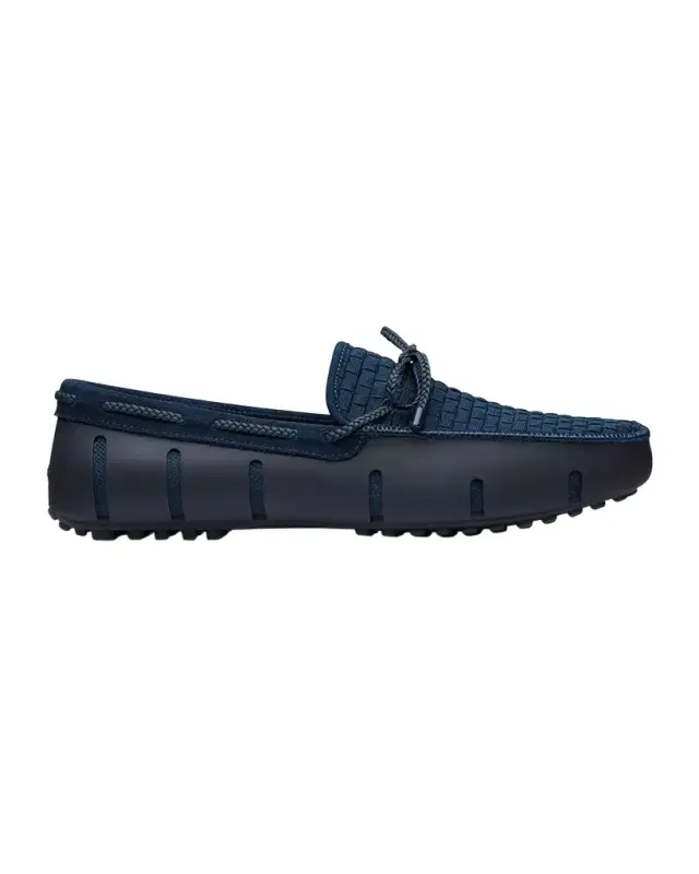 SWIMS Men's Woven Textile and Suede Drivers