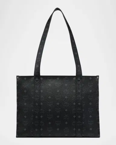 MCM Aren Visetos Canvas & Leather Large Tote Bag | Thumbnail 2 MCM Aren Visetos Canvas & Leather Large Tote Bag | Thumbnail 2