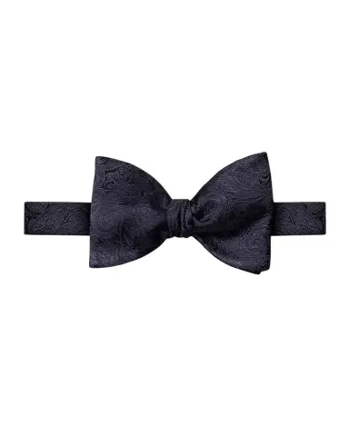 Eton Men 's Pre-Tied Paisley Silk Bow Tie | Thumbnail 1