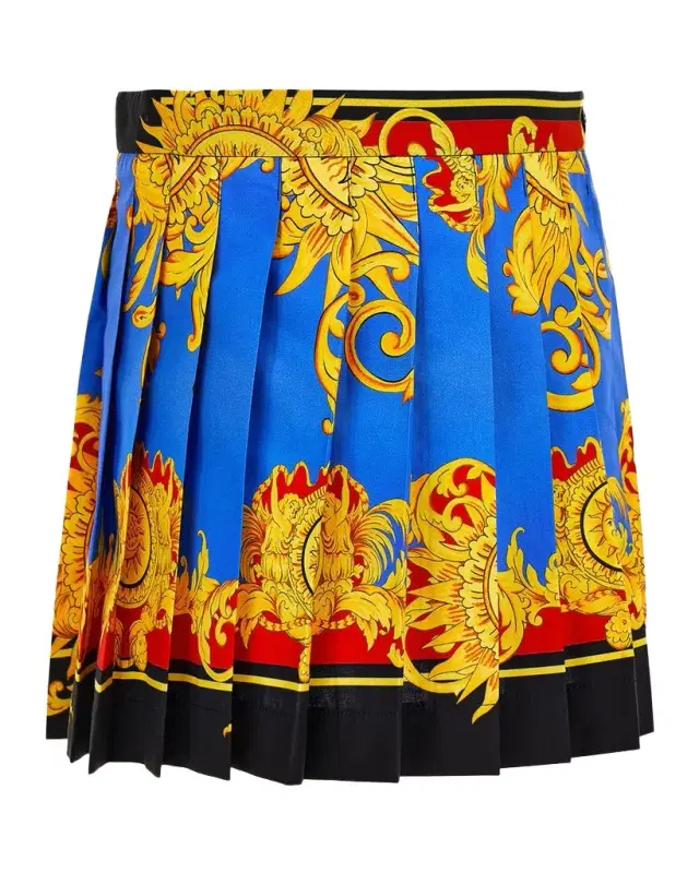 Versace Girl 's The Sun Pleated Skirt, Size 12M-3