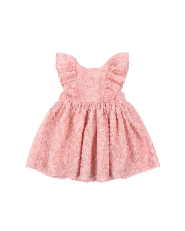 Girl's Ally Flower Dress, Size 18M-10